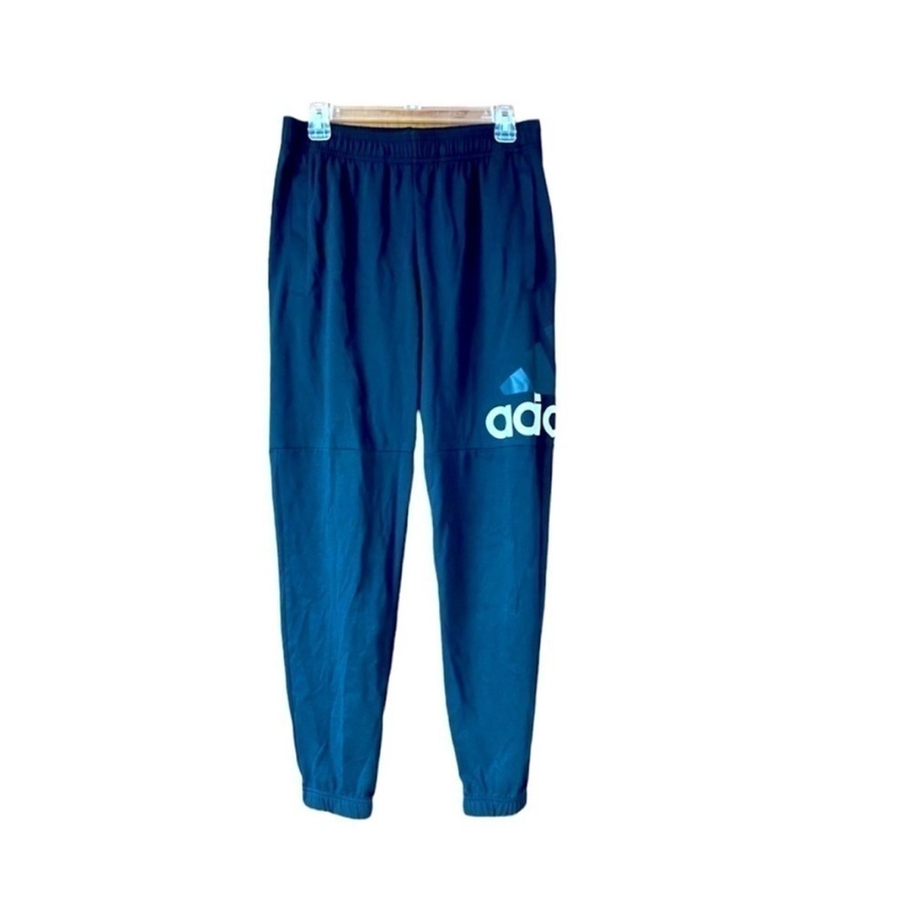 size medium black Adidas joggers